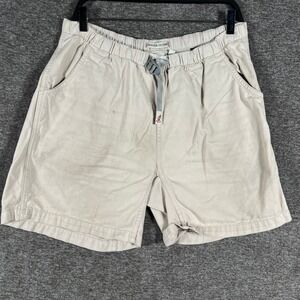 Gramicci Original Freedom Shorts Mens Large Casual Outdoor Beige Drawstring‎